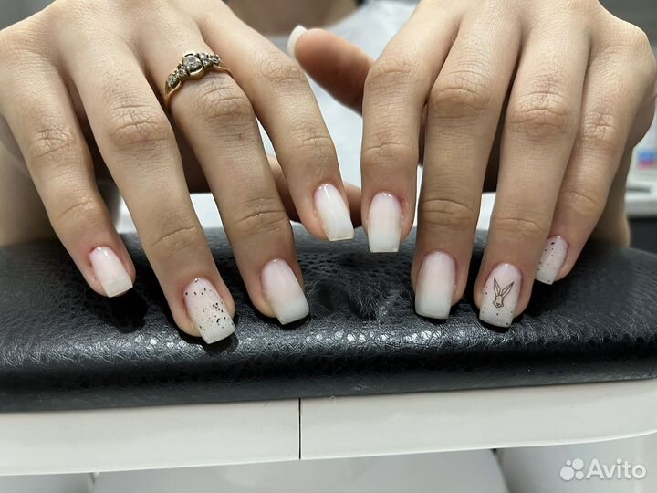 Наращивание ногтей на дому