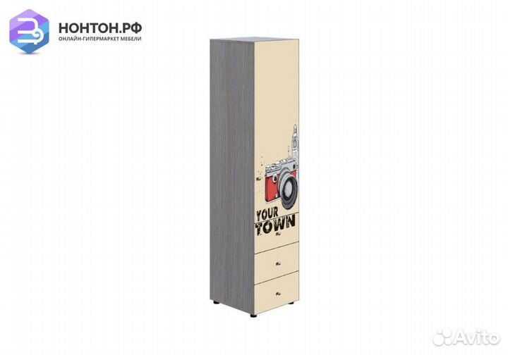 Пенал комбинированный Мийа-3А ясень шимо светлый