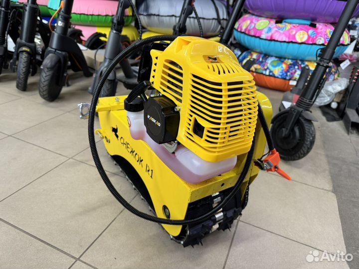 Гусеничный модуль для снегоката