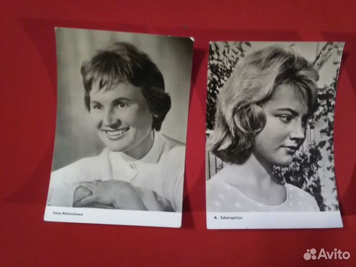 Актеры кино Шенгелая,Лужина,Акташева,Редкие