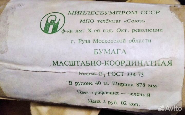 Бумага масштабно - координатная миллиметровка