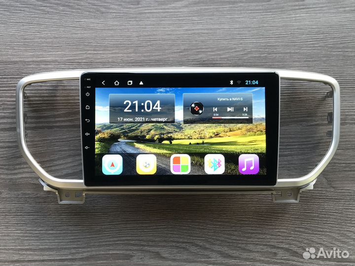 Магнитола Kia Sportage 4 QL с камерой