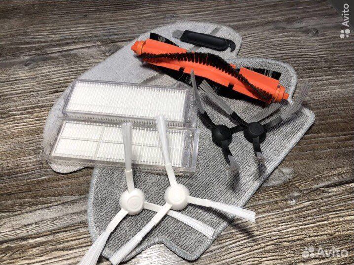Детали для робота пылесоса, фильтры, щетки