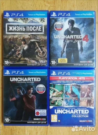 Игры для приставок ps4