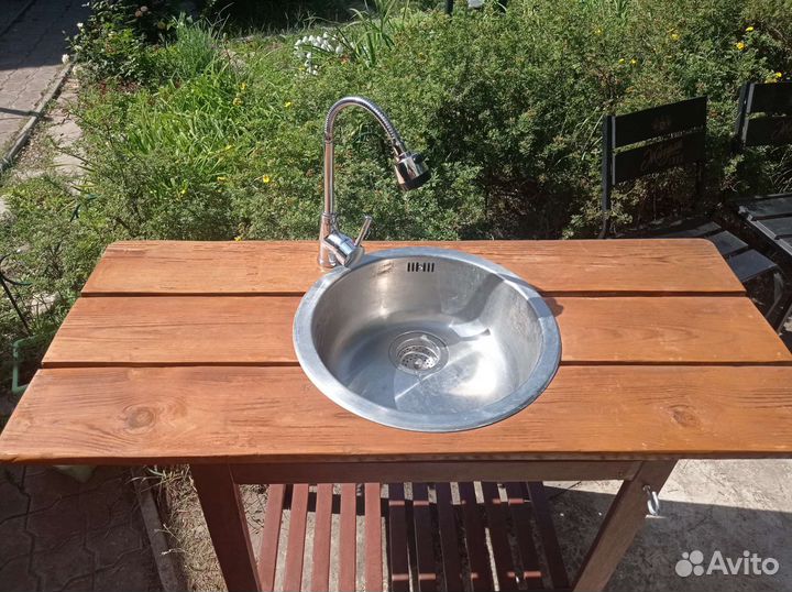 Стол уличный с мойкой IKEA Аpplaro