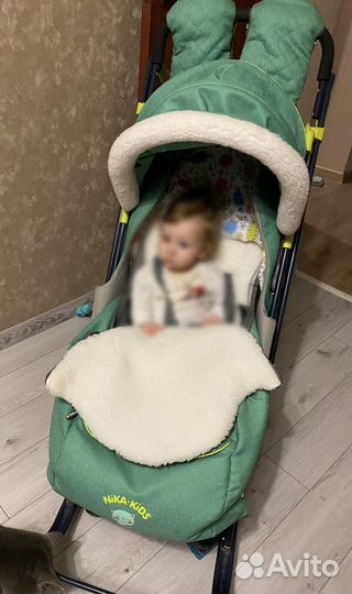 Коляска санки ника 7-3