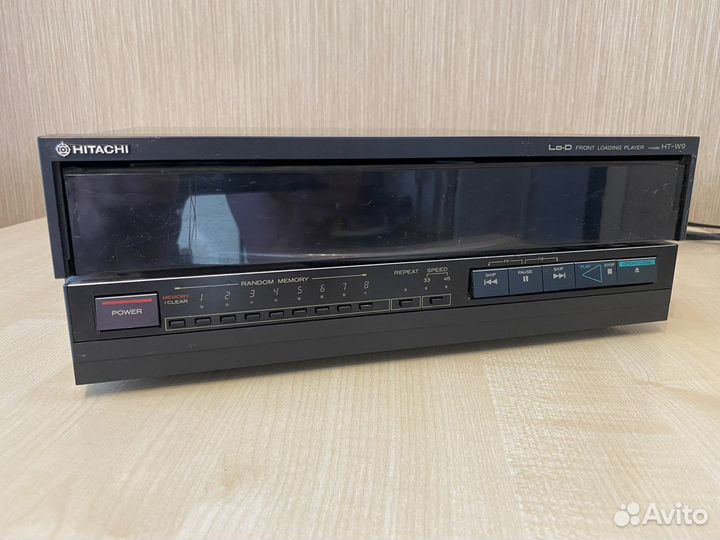 Виниловый проигрыватель Hitachi lo-d HT-W9