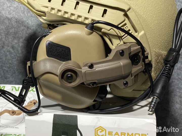 Крепления Наушников на Шлем OpsCore и Exfil