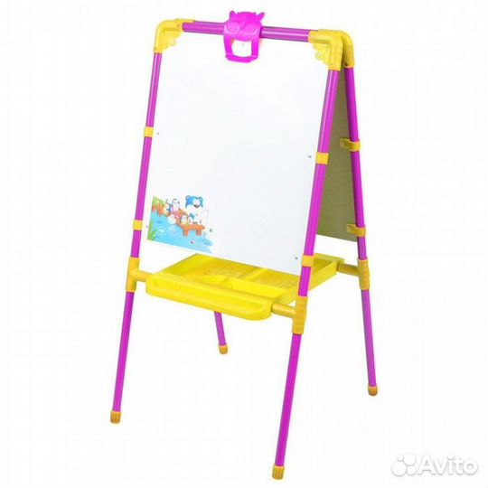 Детская доска для фломастеров и мелков