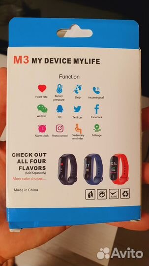 Браслет Intelligence Health Bracelet M3