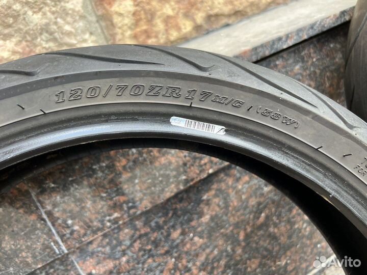 Моторезина 120/ 70 r17 +180/55 r17