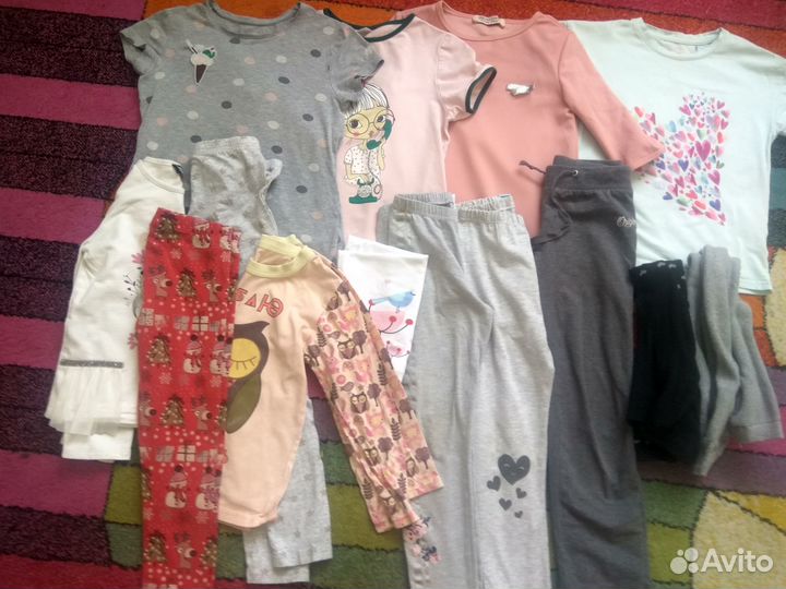 Брендовые вещи пакетом на девочку 122-128
