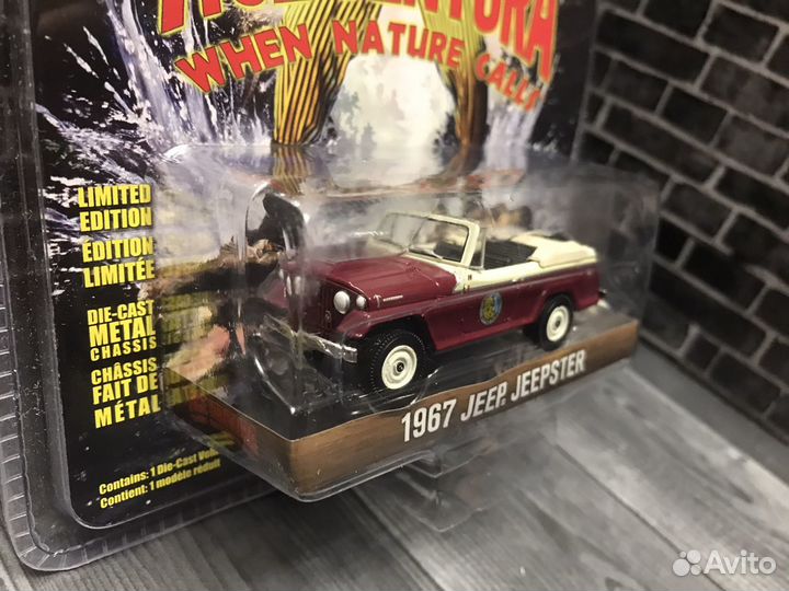 Greenlight 1/64 Jeep Jeepster 1967г. 