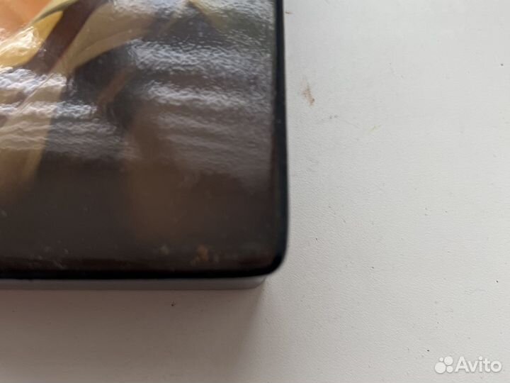 Шкатулка Федоскино авторская СССР 15 х 11 х 5