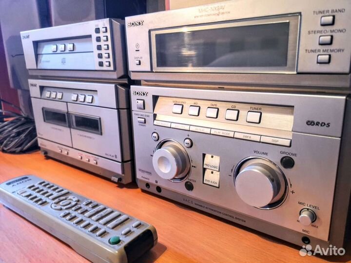 Музыкальный центр sony MHC-nx3av