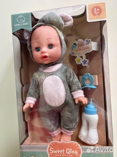 Кукла пупс новая