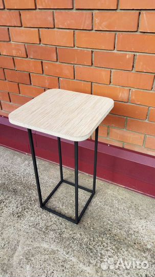 Дровница со столешницей в стиле лофт