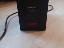Ибп бесперебойник APC Back-UPS 500