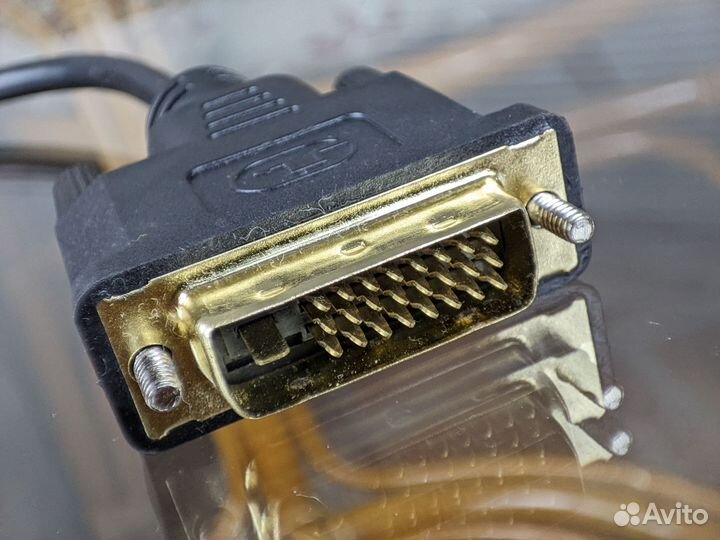 Переходник конвертер DVI-D - VGA