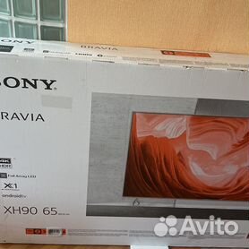Новый телевизор Sony KD-65XH9077 в упаковке