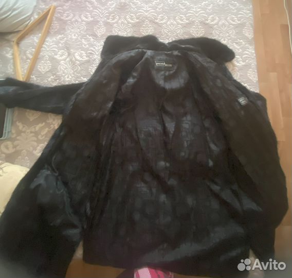 Шуба норковая 44 капюшоном