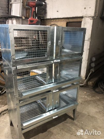 Клетки для кур, бройлеров, перепелов