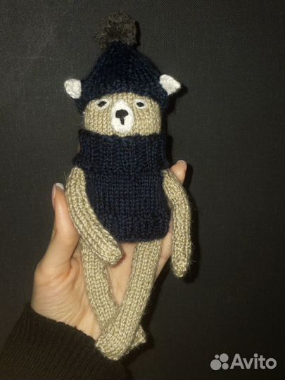 Вязаный мишка