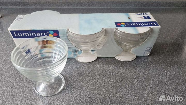 Креманки luminarc swirl