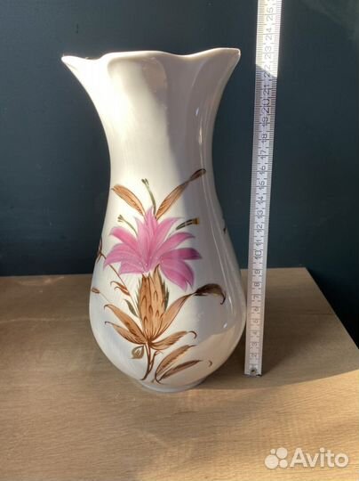 Ваза хрустальная