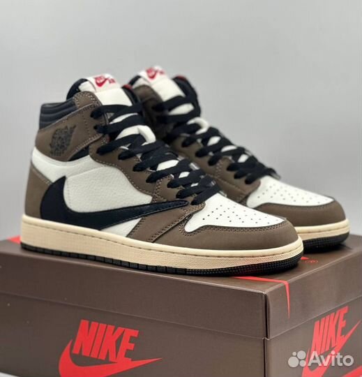 Кроссовки Air Jordan 1 x Travis Scott