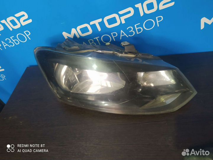 Правая фара VW Polo 5 / Фольцваген Поло / Volkswag