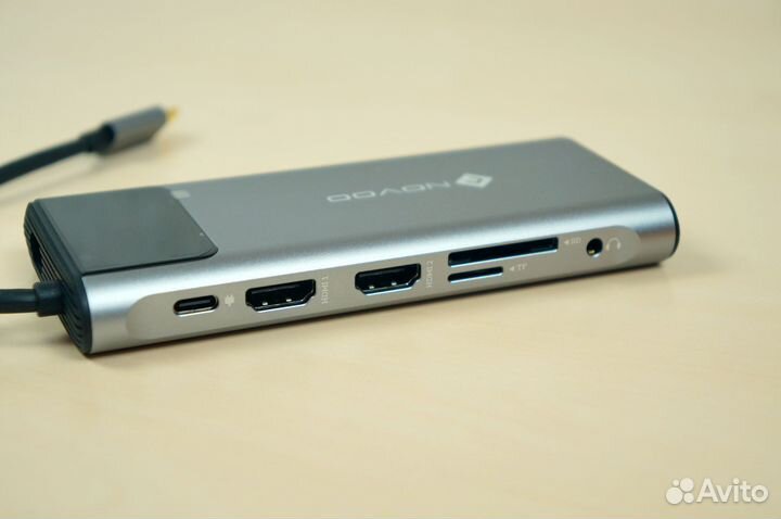 UBS Type-C хаб Novoo 12 в 1