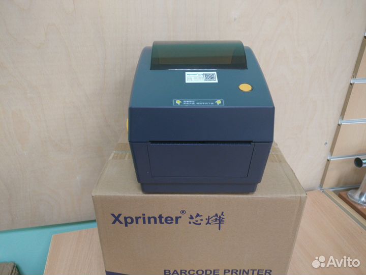 Принтер этикеток Xprinter XP-480B черный USB + WiF