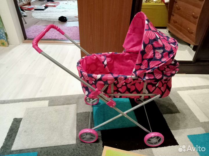 Коляска кукольная
