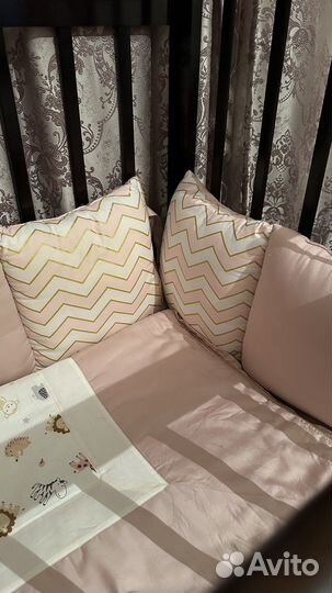 Бортики в детскую кроватку