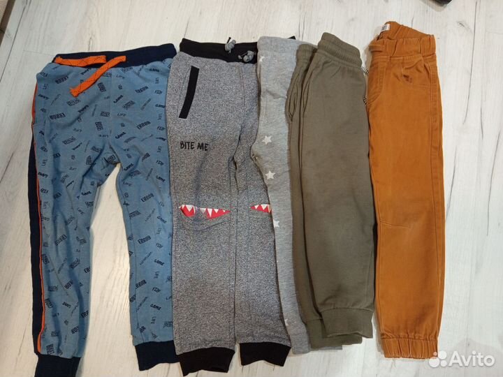 Вещи пакетом на мальчика 110 116