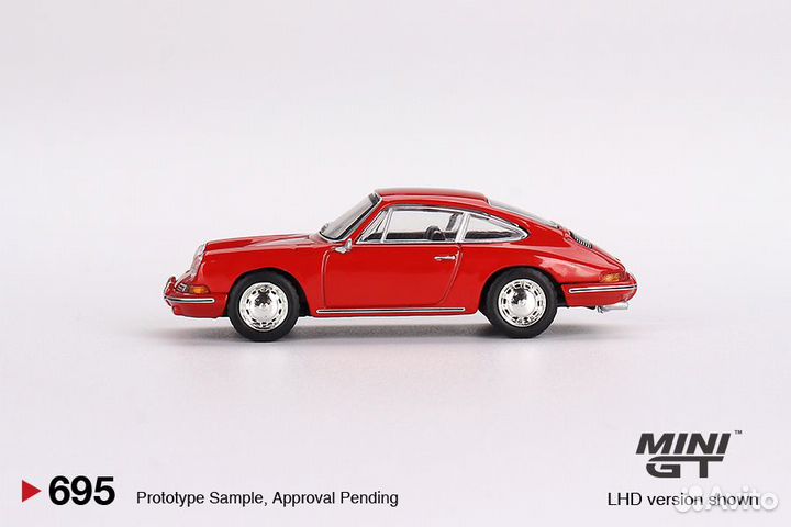 Porsche 901 1963 Signal Red Tsm 1:64