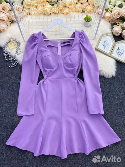 Роскошное платье с чашечками