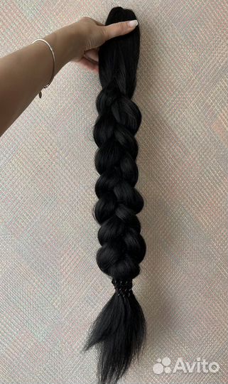 Хвост шиньон на крабе