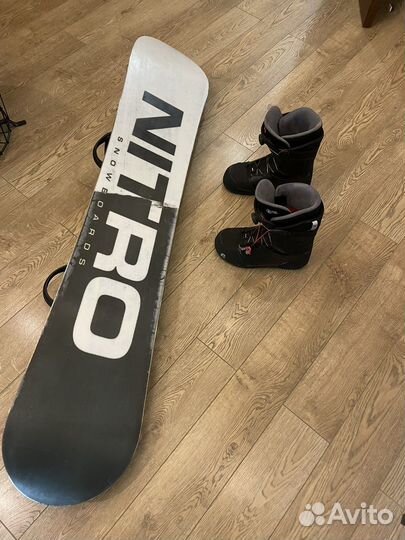 Сноуборд 165 комплект