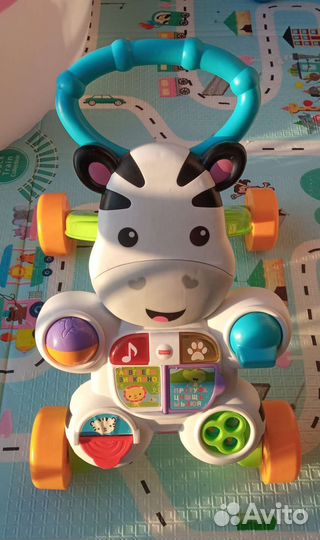 Ходунки каталка Зебра