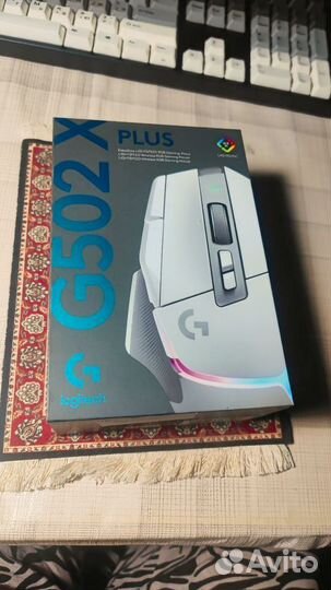 Мышь logitech g502x plus