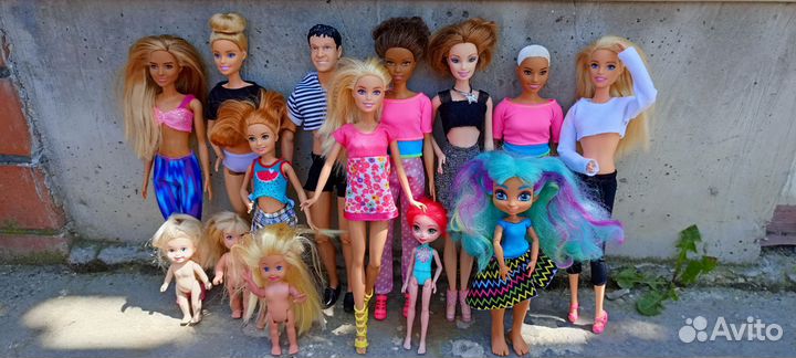Барби лот пакетом игрушки для девочки
