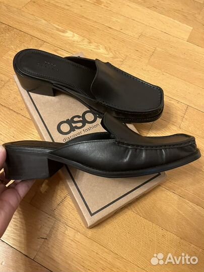 Мюли 39р кожа ASOS новые