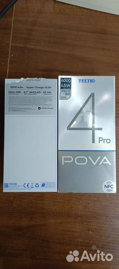 TECNO Pova 4 Pro, 8/256 ГБ