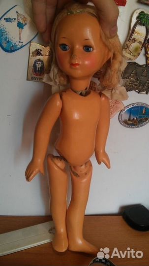 Кукла СССР Загорская фабрика