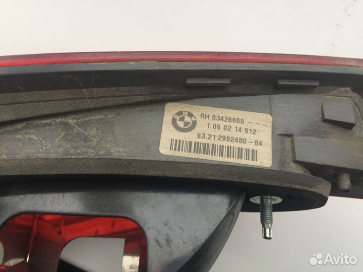 Фонари задние BMW X1 дорестайлинг