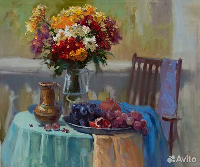 539 Осенний букет, кисти А. Давыдченко