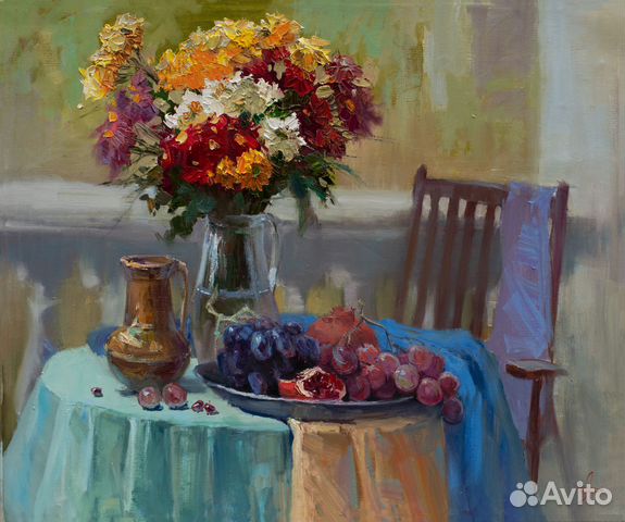 539 Осенний букет, кисти А. Давыдченко