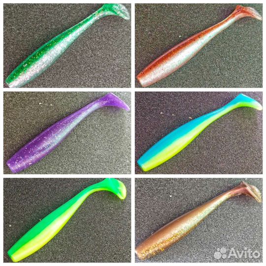 Силиконовые приманки Narval Choppy Tail